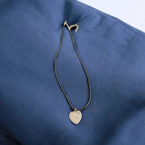 Pink Quartz Heart Shaped Necklace